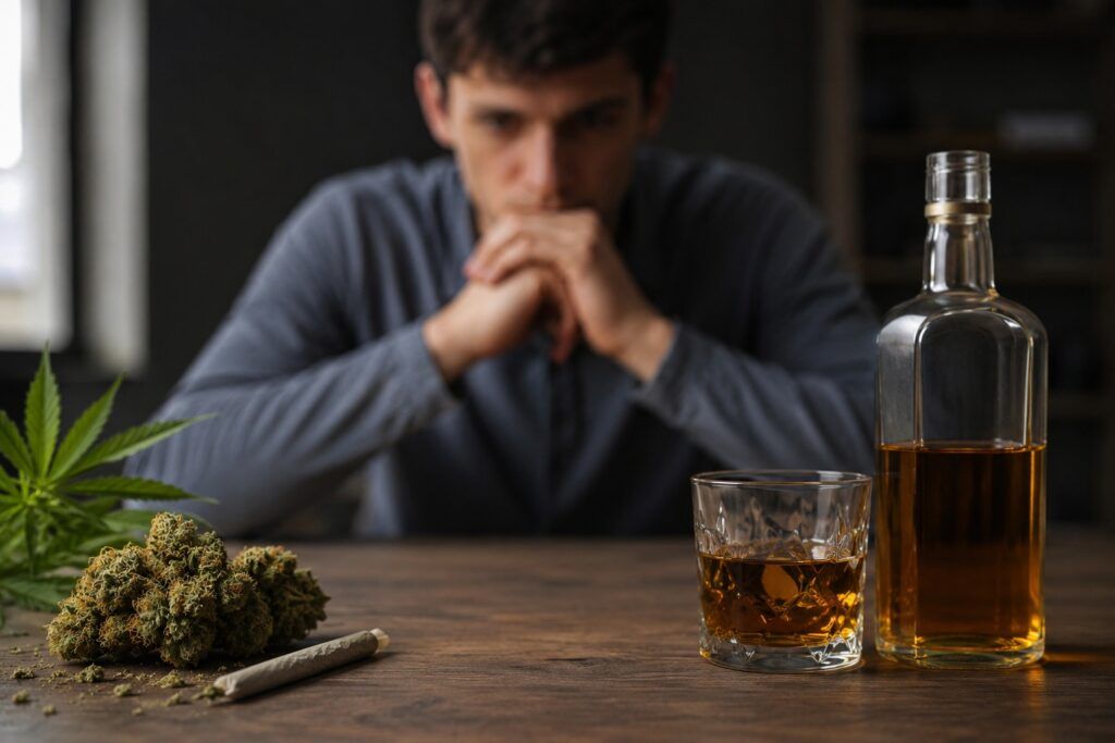 THC kontra alkohol