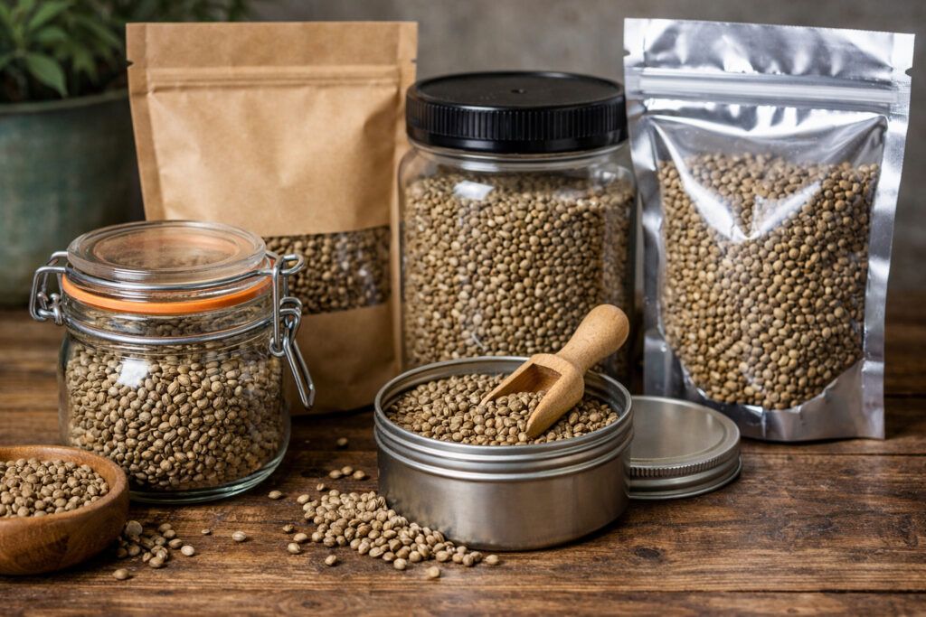 Odpowiednie przechowywanie marihuany